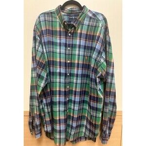 Polo Ralph Lauren Classic Shirt Men’s Size 3XLT Multicolor Plaid Button Down